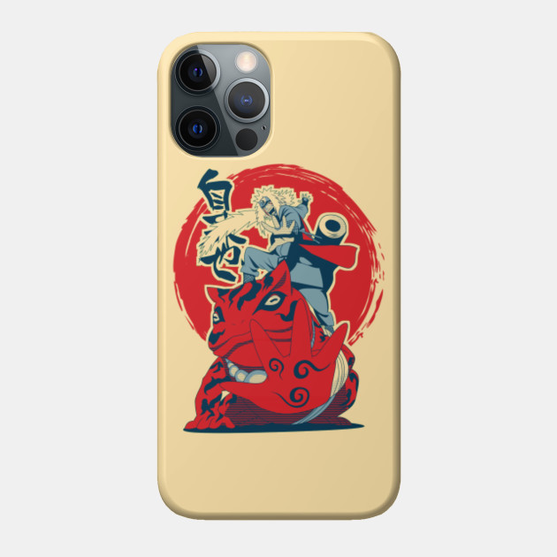 Jiraiya Gamabunta Japanese - Jiraiya - Phone Case