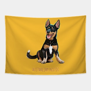 Australian Kelpie Tapestry