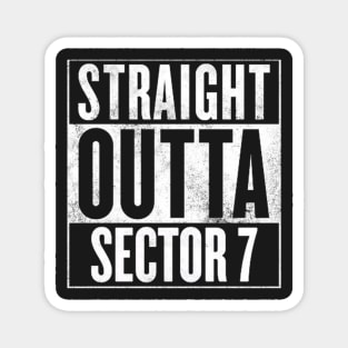 Straight Outta Sector 7 - Final Fantasy VII Magnet