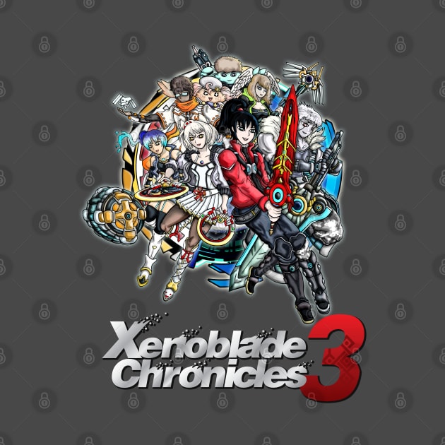 Xenoblade Chronicles 3 Heroes by WarioPunk