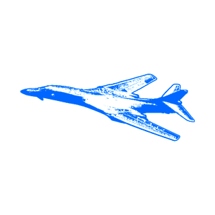 Rockwell B-1 Lancer - Blue Design T-Shirt