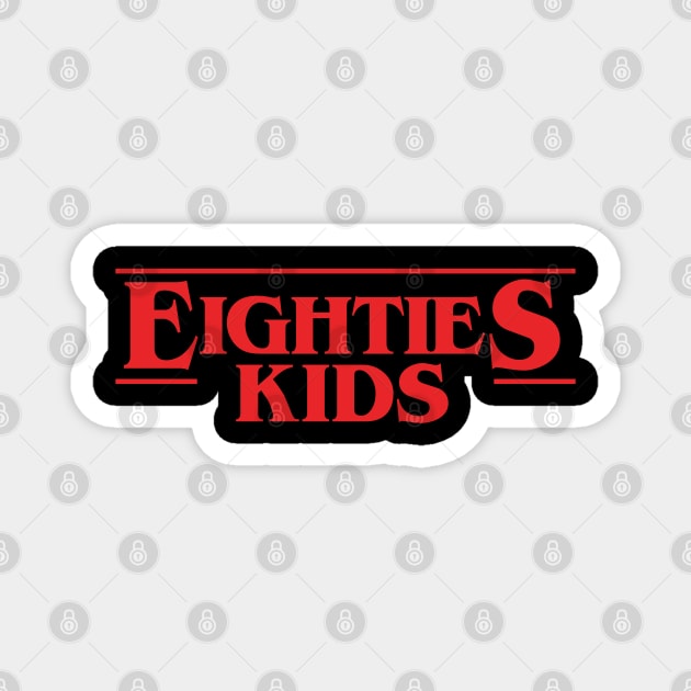 Eighties Kids Magnet by peekxel