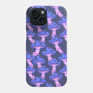 Happy Mushroom Pattern 6 Phone Case