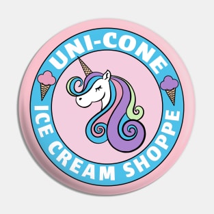 Uni-Cone Ice Cream Shoppe Pin