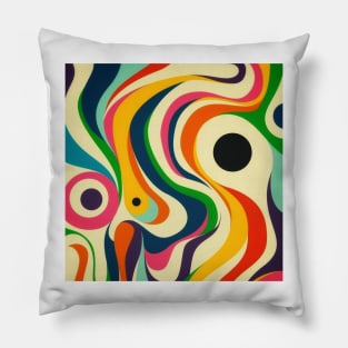 70's retro Pillow