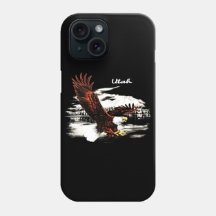 Vintage Utah Bald Eagle Phone Case