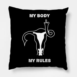 My body My rules Vagina Pillow