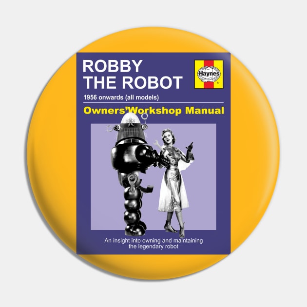 Robby the robot Haynes repair manual Pin by Froggyfranck