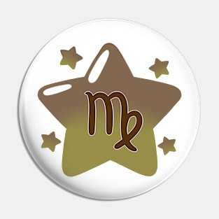 Astrological Sign Star - Virgo Pin