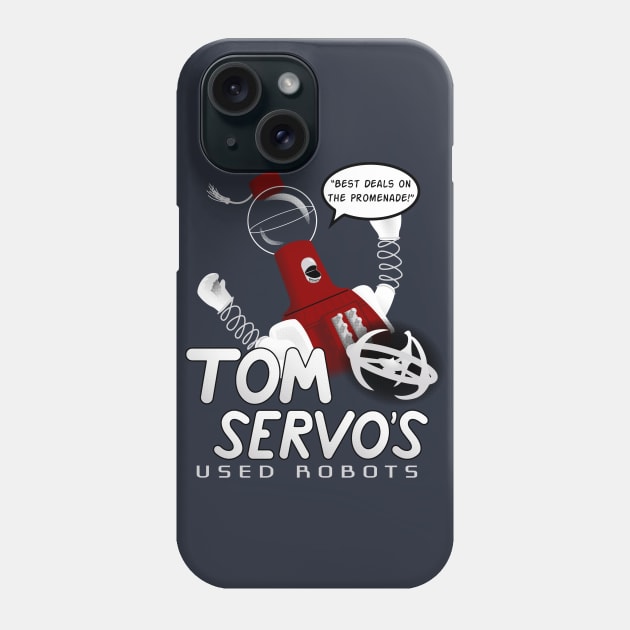 Tom Servo's Used Robots Phone Case by DurMan