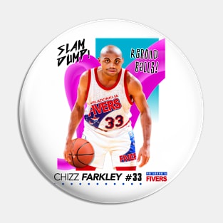 Dump Sports Basketball - Chizz Farkley Pin