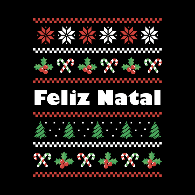 Portugese Christmas Feliz Natal by SunburstGeo