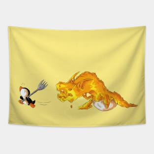 Malicious Mac and Cheese Tapestry