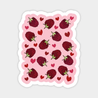 Raspberry lover Magnet