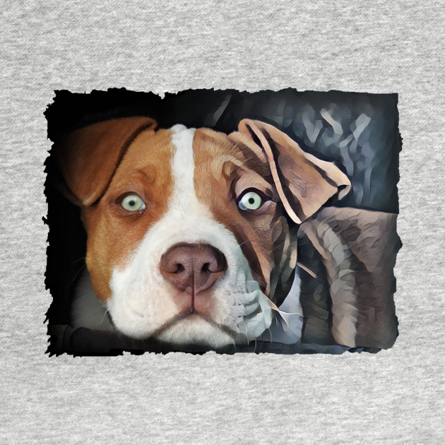 Pit Into Painting Pitbull Dog Tank Top Teepublic