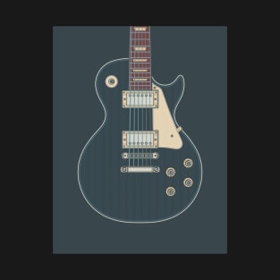Dark Rock Guitar (White Pickguard) T-Shirt