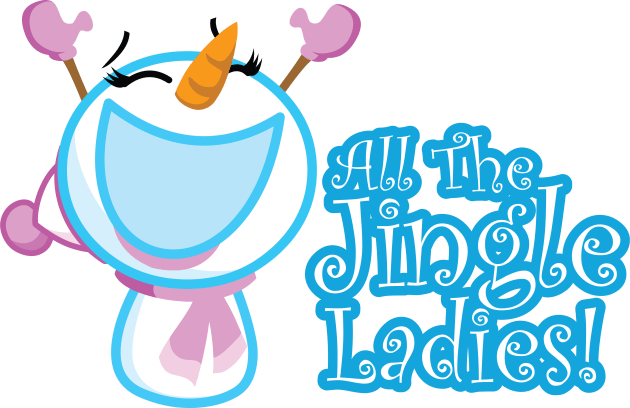 All the Jingle Ladies Kids T-Shirt by NSaabye