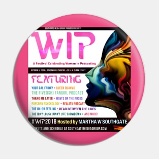 Women in Podcasting Festival Pin