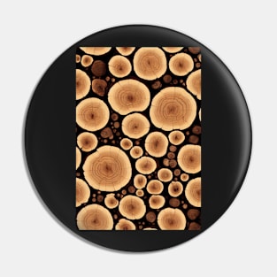 Wood pattern, a perfect gift for any woodworker or nature lover! #54 Pin