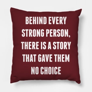 Strong Person Pillow