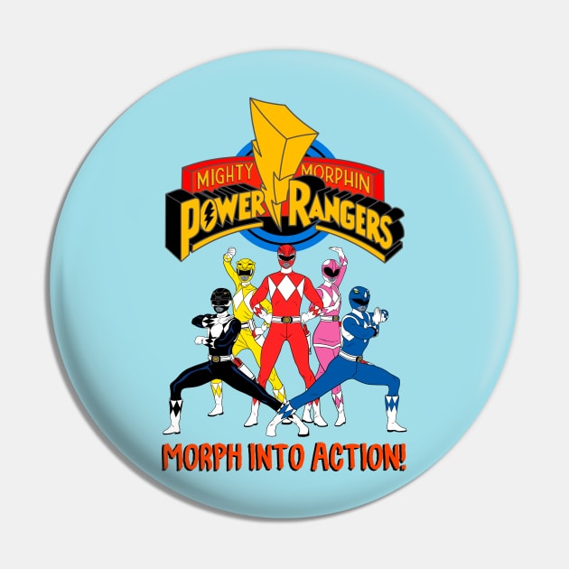 Mighty Morphin Power Rangers! Pin by OniSide