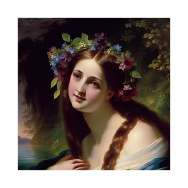 Franz Xaver Winterhalter Ophelia by faewildlingart