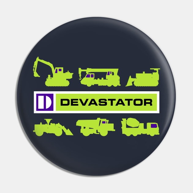 Devastator Pin by lonepigeon