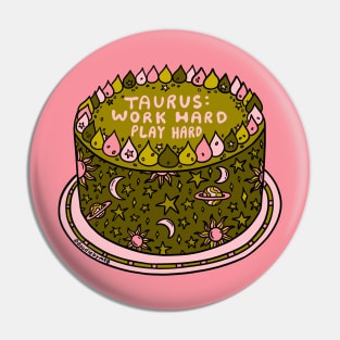 Taurus Cake Pin