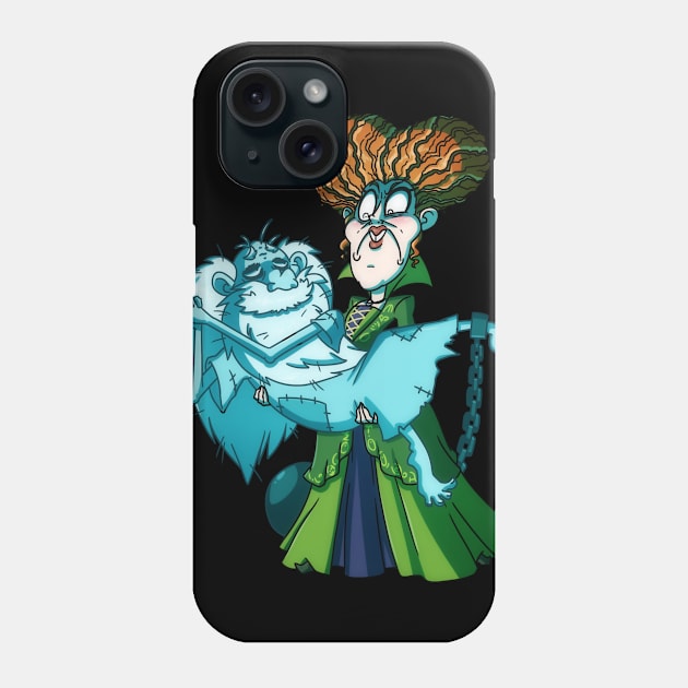 Hocus Mansion: Gus X Winifred Phone Case by DrCrafty