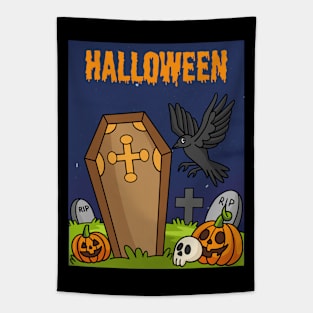 Halloween Tapestry