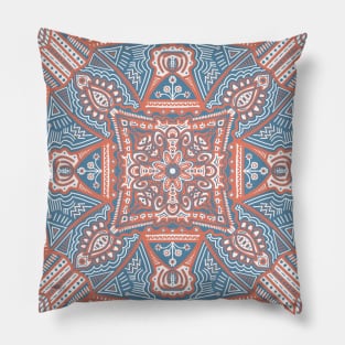 Adobe & Turquoise Pillow