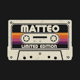 Matteo Name Limited Edition T-Shirt