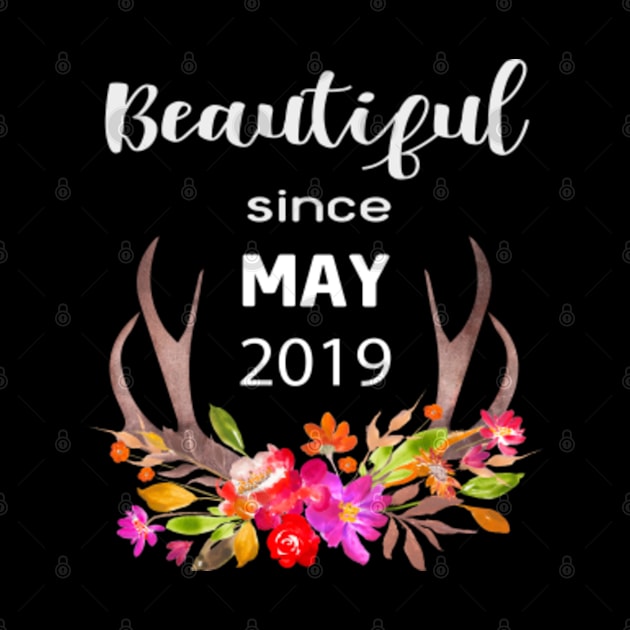 Deer Antler Elk Hunting Flower Horn Beautiful Since May 2019 by familycuteycom