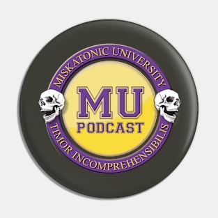 Miskatonic University Podcast Seal Pin