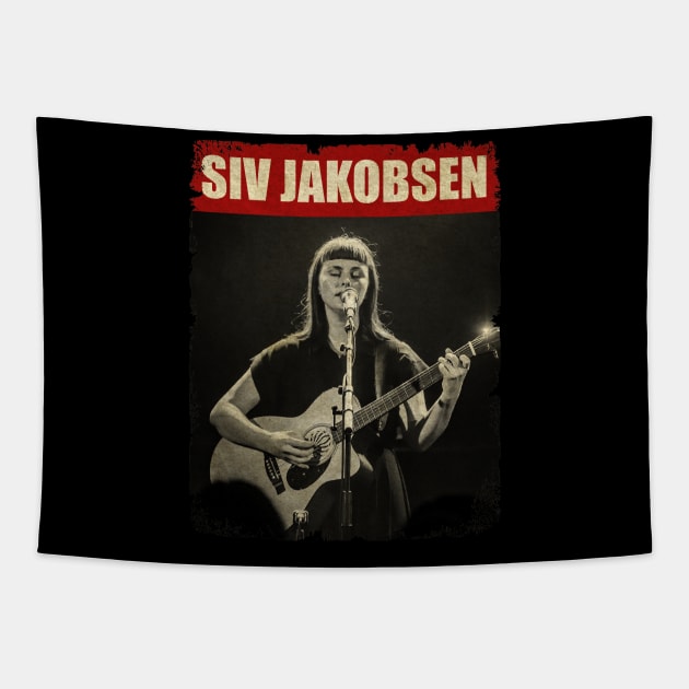 Siv Jakobsen - NEW RETRO STYLE Tapestry by FREEDOM FIGHTER PROD