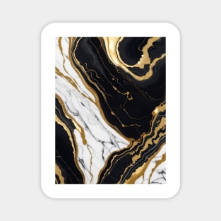 black marble gradien Magnet