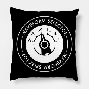 Analog Synth Waveform Selector Pillow