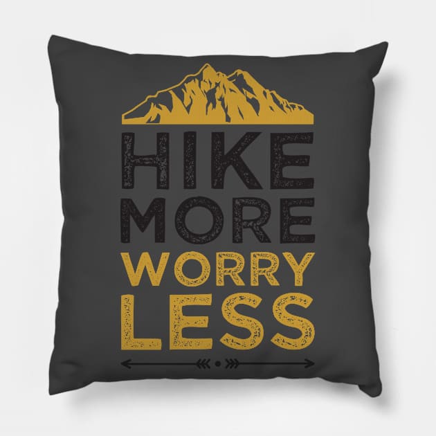 Hiking Pillow by Usea Studio