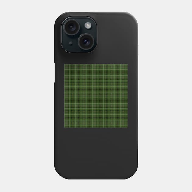 Suzy Hager "Aurelia" Plaid with Greens, Grey and Black for Prettique Phone Case by suzyhager