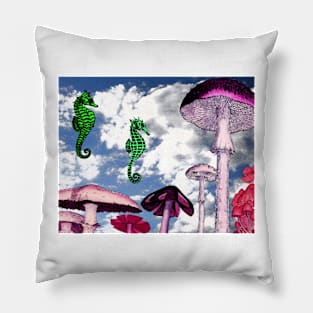 Giddy Up Sea Horses Pillow