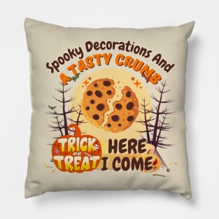 Sweet Halloween Surprises: Trick or Treat Cookie Pillow