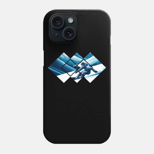 Snowboarding Snowboarder Winter Sport Phone Case by FloraLi