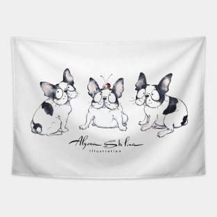 French Bulldogs Tapestry