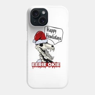 Happy Howlidays! Coyote Skull Phone Case