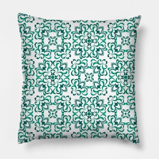 Ornament Floral Tiles Pillow