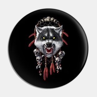 Werewolf Dreamcatcher Pin