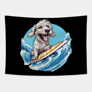 Surfing Doggie Tapestry