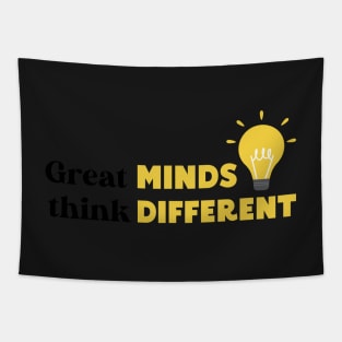 Great Minds Think Different Tapestry