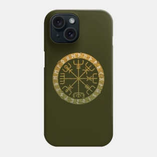 Vegvisir: Symbol of protection and Viking compass. Phone Case