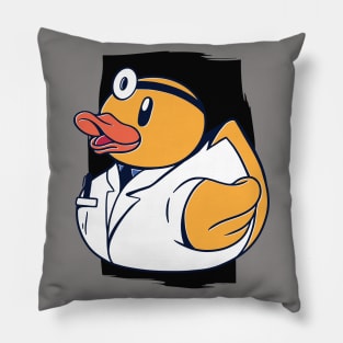 Cute Doctor Rubber Ducky Pillow